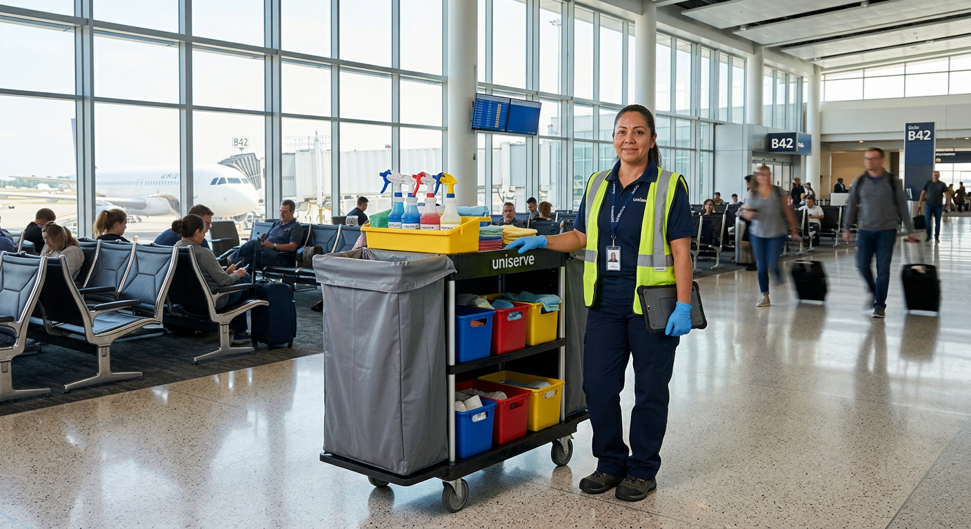 airport terminal cleaner